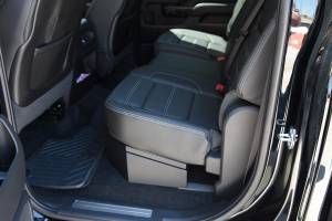 SUVault® Model LD3011 2007 – 2018 Silverado / Sierra Crew Cab Under Seat Long Gun Safe