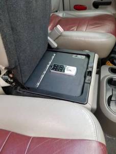EXxtreme Console Safe 2006 to 2023 Dodge Ram 1500, 2500 & 3500 and 2019 Except 1500 Under Front Seat Model 2058EX