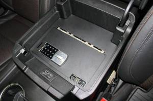 Console Safe 2021 – 2023 Chevrolet Suburban, Tahoe & GMC Yukon. Does NOT fit with electronic sliding console. Model LD2032